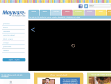 Tablet Screenshot of mayware.com.mx